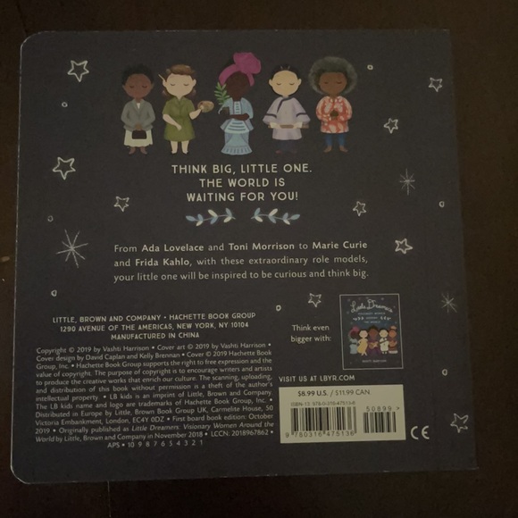 Book:  Think Big Little One By Vashti Harrison - Picture 2 of 3